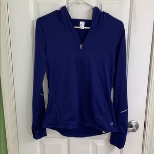 Dark blue/purple half zip from Gap size small
